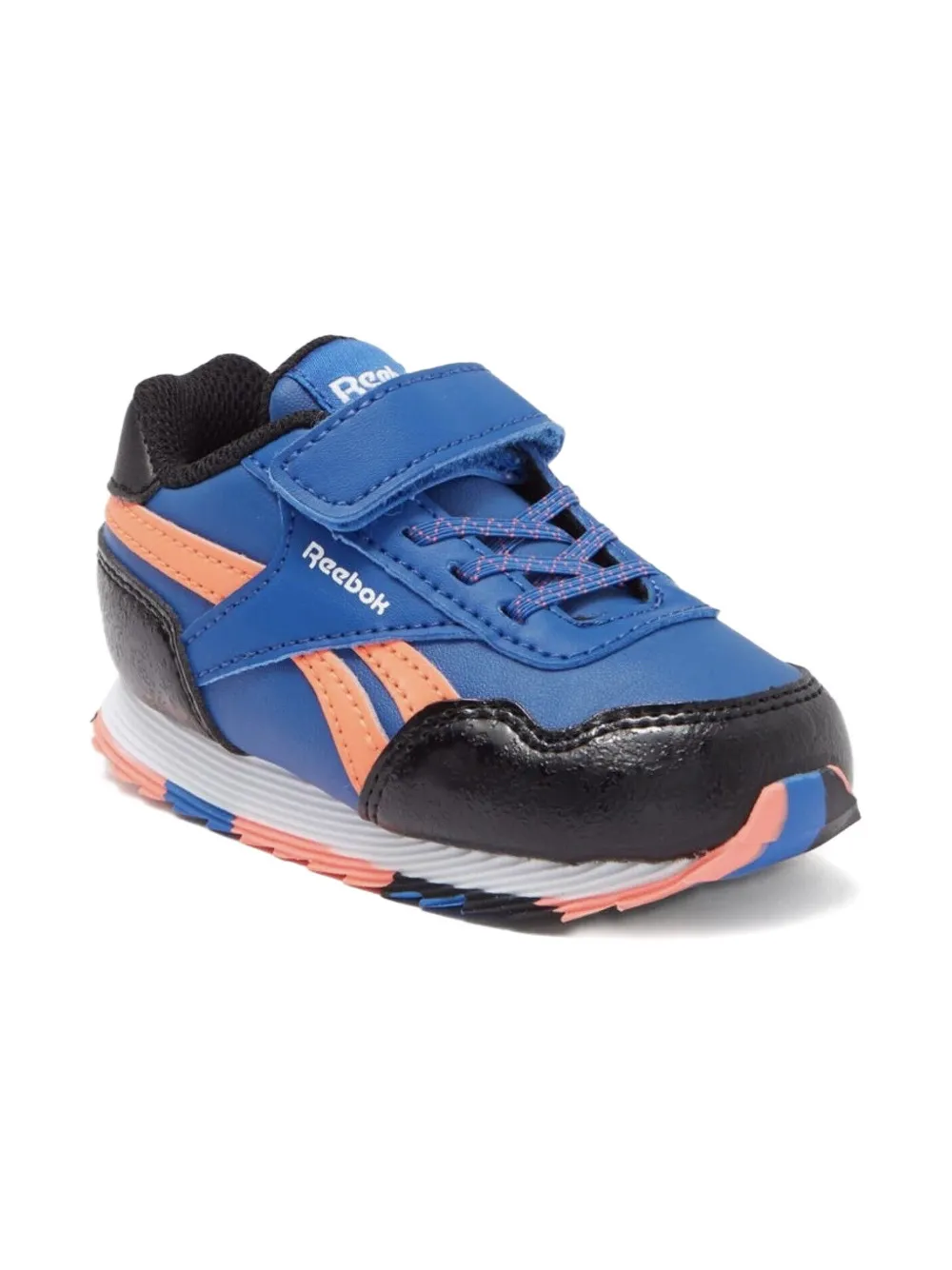 Reebok Kids Classic strap-detail sneakers - Blauw