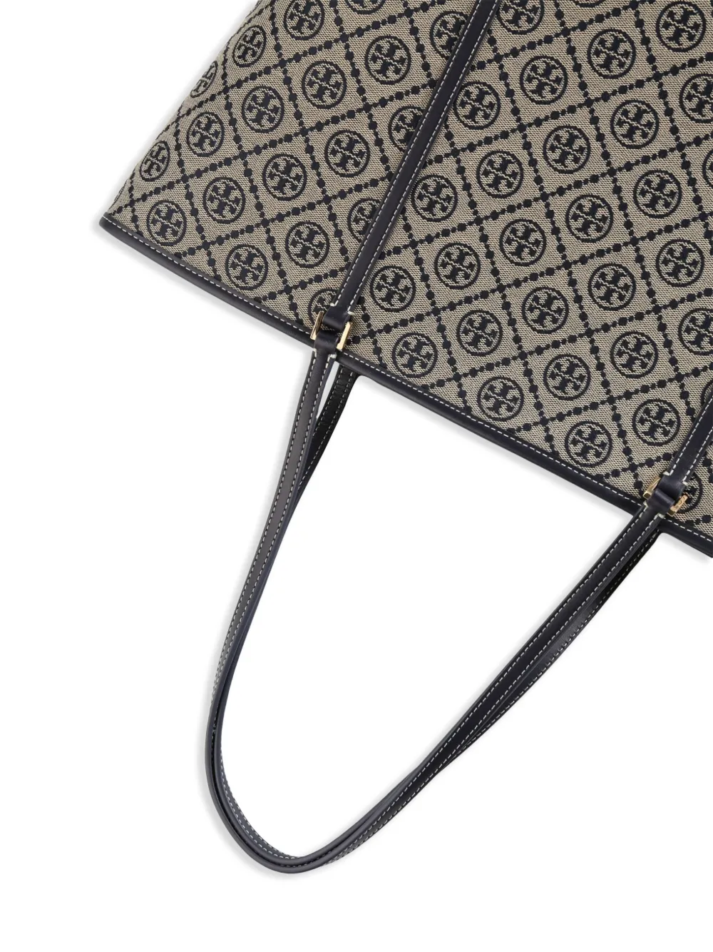 Tory Burch T Monogram tote bag Blauw