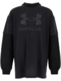 Balenciaga x Under Armour layered T-shirt - Black