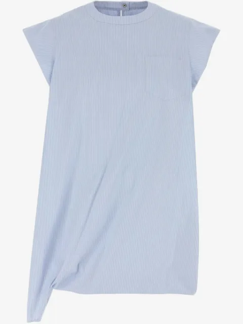 sacai striped blouse 