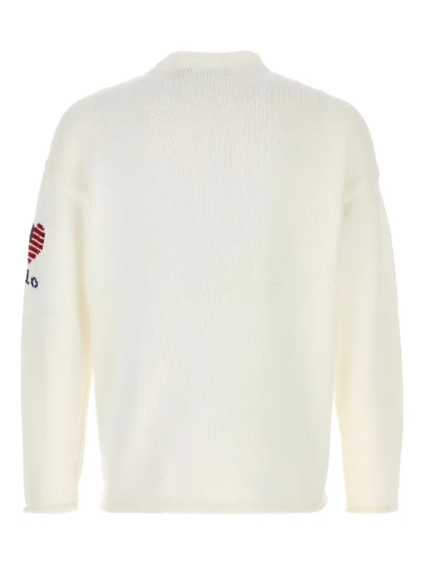 Polo Ralph Lauren Flag セーター | ホワイト | FARFETCH JP