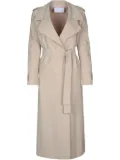 Harris Wharf London scuba trench coat - Neutrals