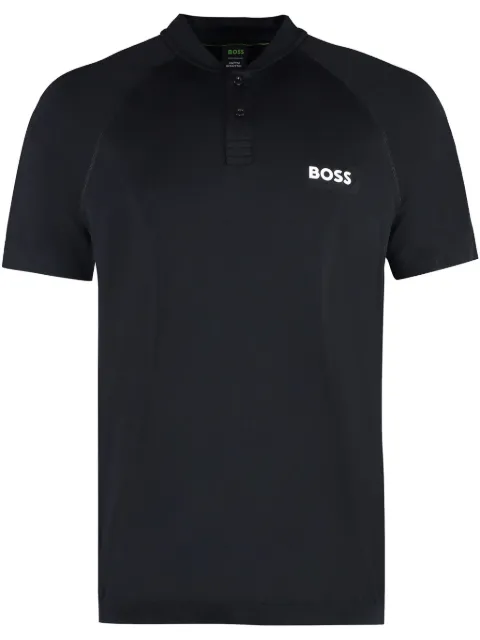 BOSS x Matteo Berrettini appliqué polo shirt