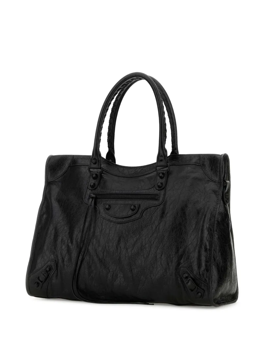 Balenciaga Large Le City Tote Bag In Black