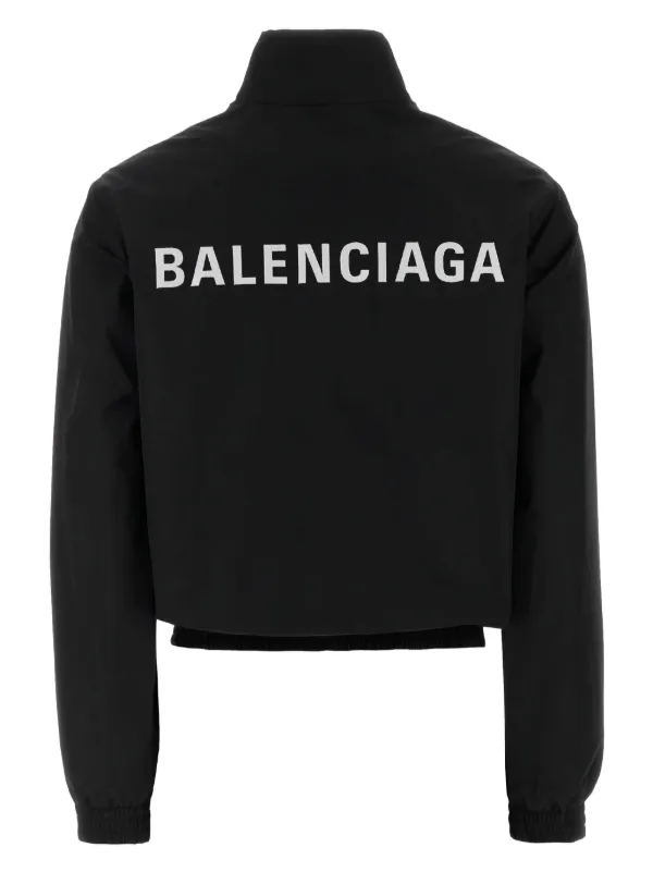 Balenciaga Logo Track Jacket | Black | FARFETCH