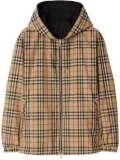 Burberry reversible check jacket - Brown