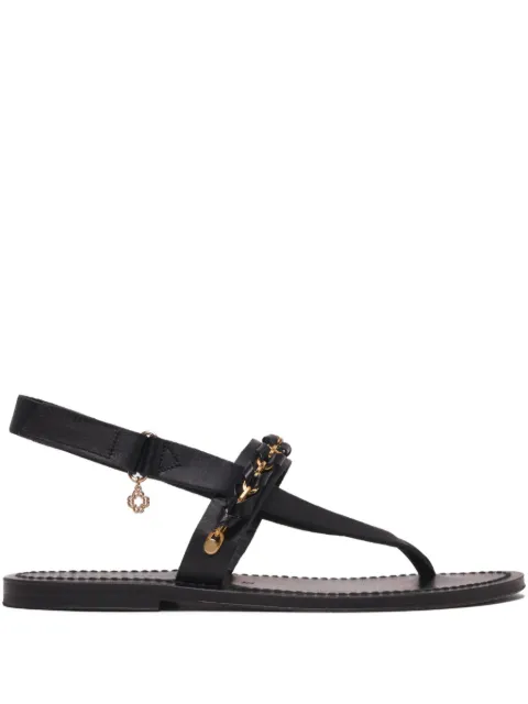 Maje chain-link detail sandals