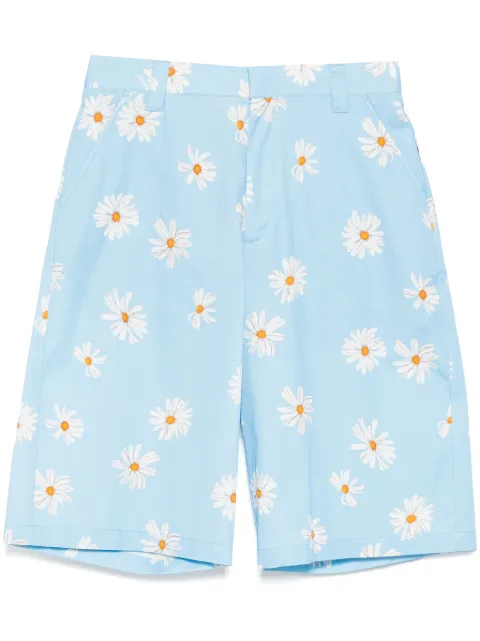 Moschino printed knee-length shorts