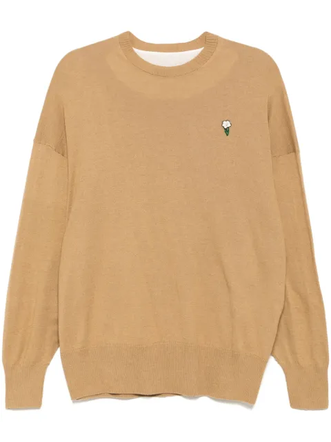 Undercover round next long sleeves tops