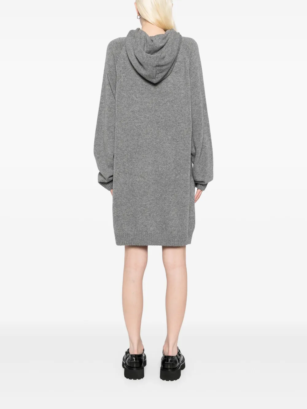 Moschino Jurk met capuchon Grijs