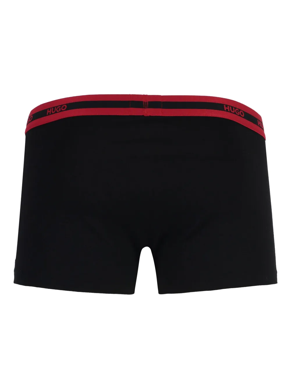 BOSS logo-waistband boxers (set of three) - Zwart