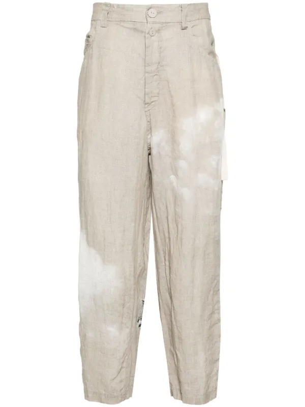 アンダーカバーリネンパンツ ベージュ Undercover リネン パンツ | ニュートラル | FARFETCH JP
