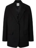 STUDIO TOMBOY single-breasted tailored blazer - Black