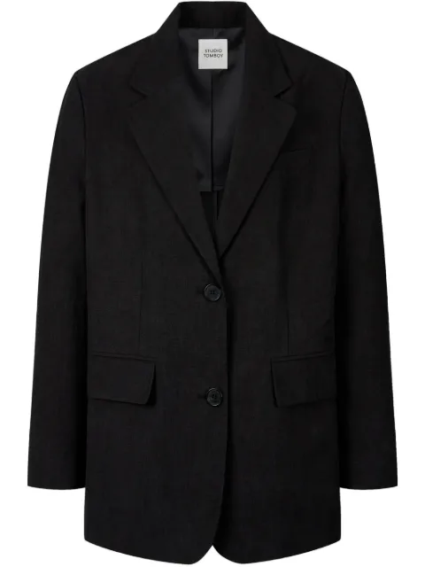 STUDIO TOMBOY single-breasted tailored blazer