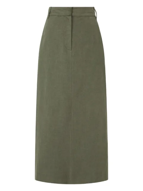 STUDIO TOMBOY falda midi con cintura alta