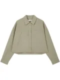 STUDIO TOMBOY cropped shirt - Neutrals