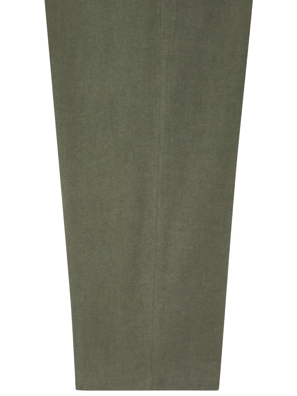 Dart-Detail Wide-Leg Trousers