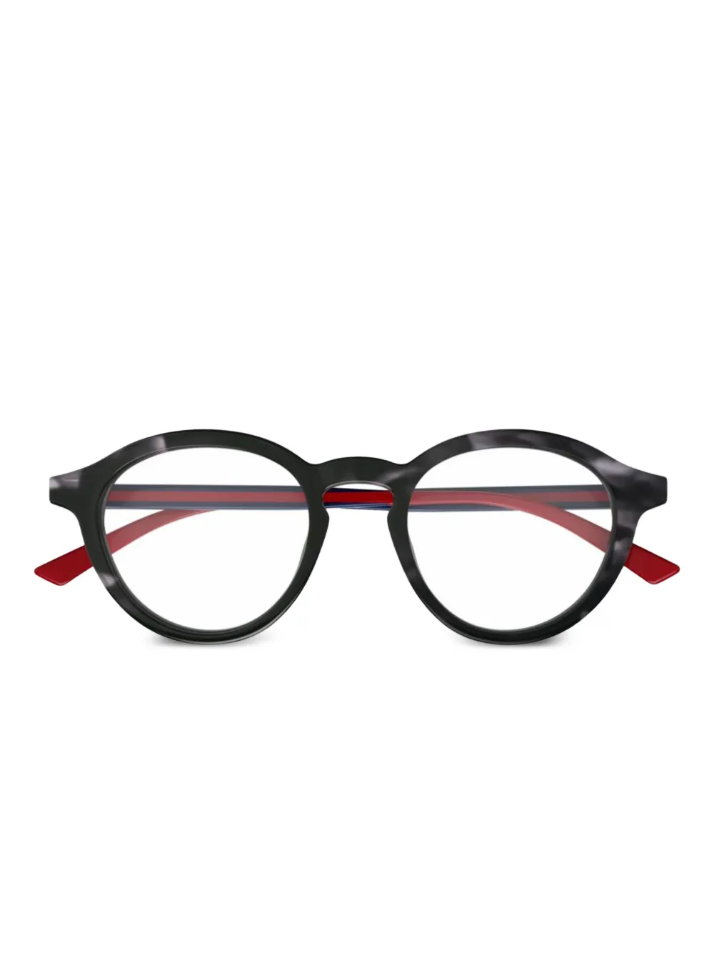 Gucci Eyewear round-frame glasses - Gris