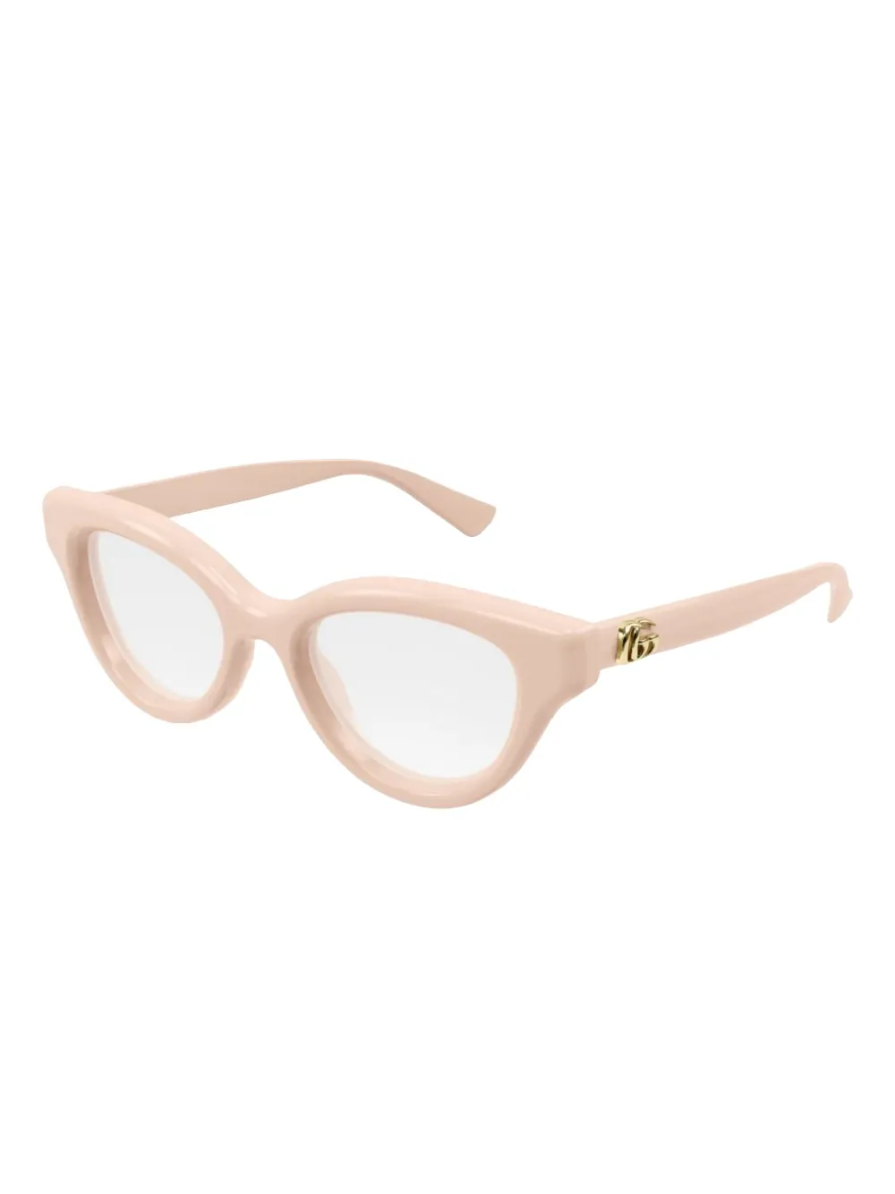 Gucci Eyewear cat eye-frame glasses - Roze