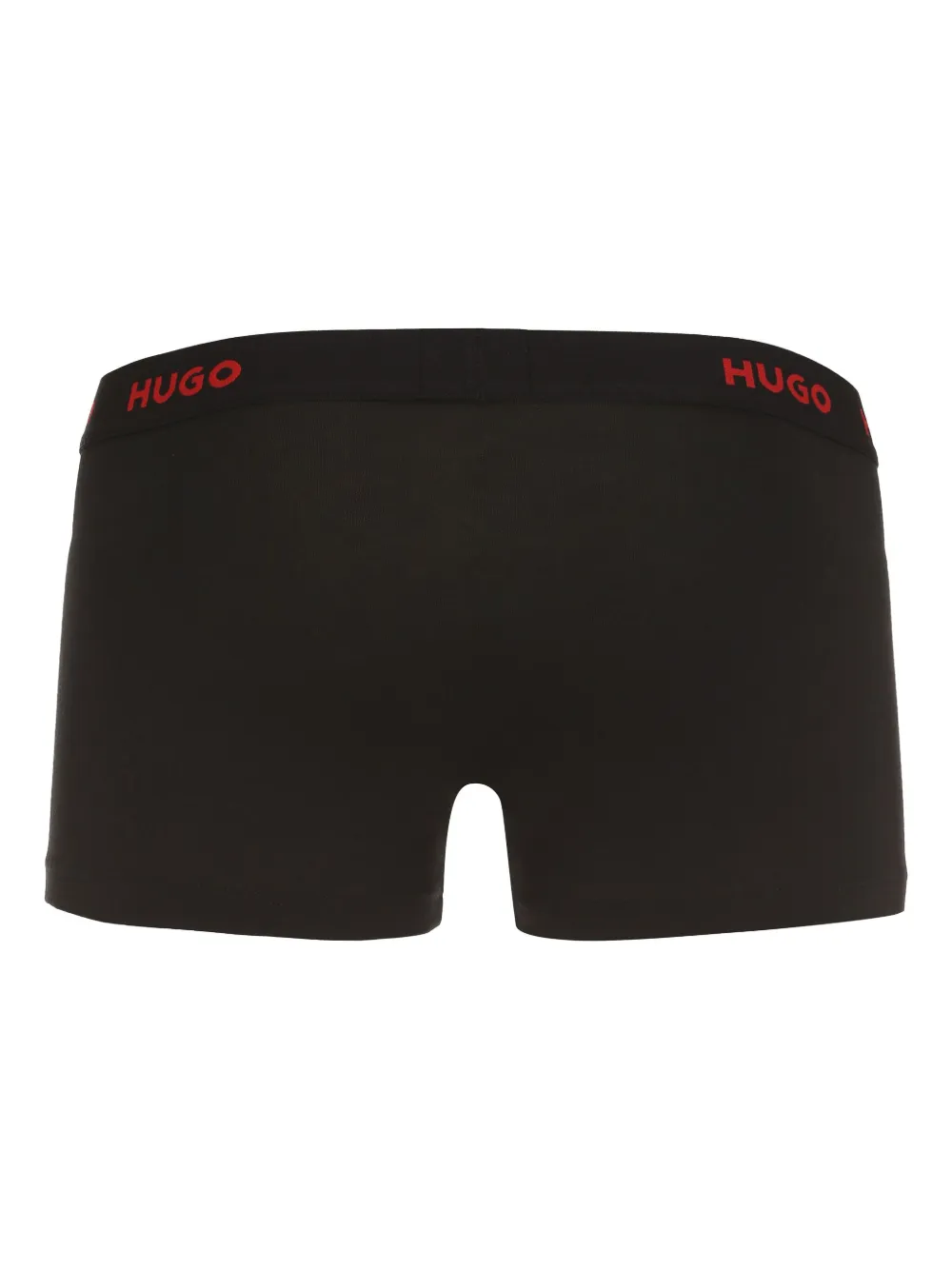 BOSS logo-waistband boxers (set of three) - Zwart