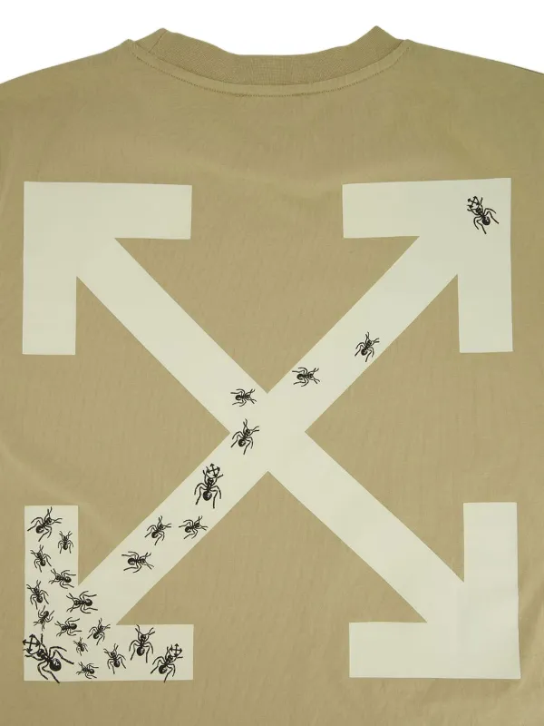Off-White Ants Arrow T-shirt | Neutrals | FARFETCH