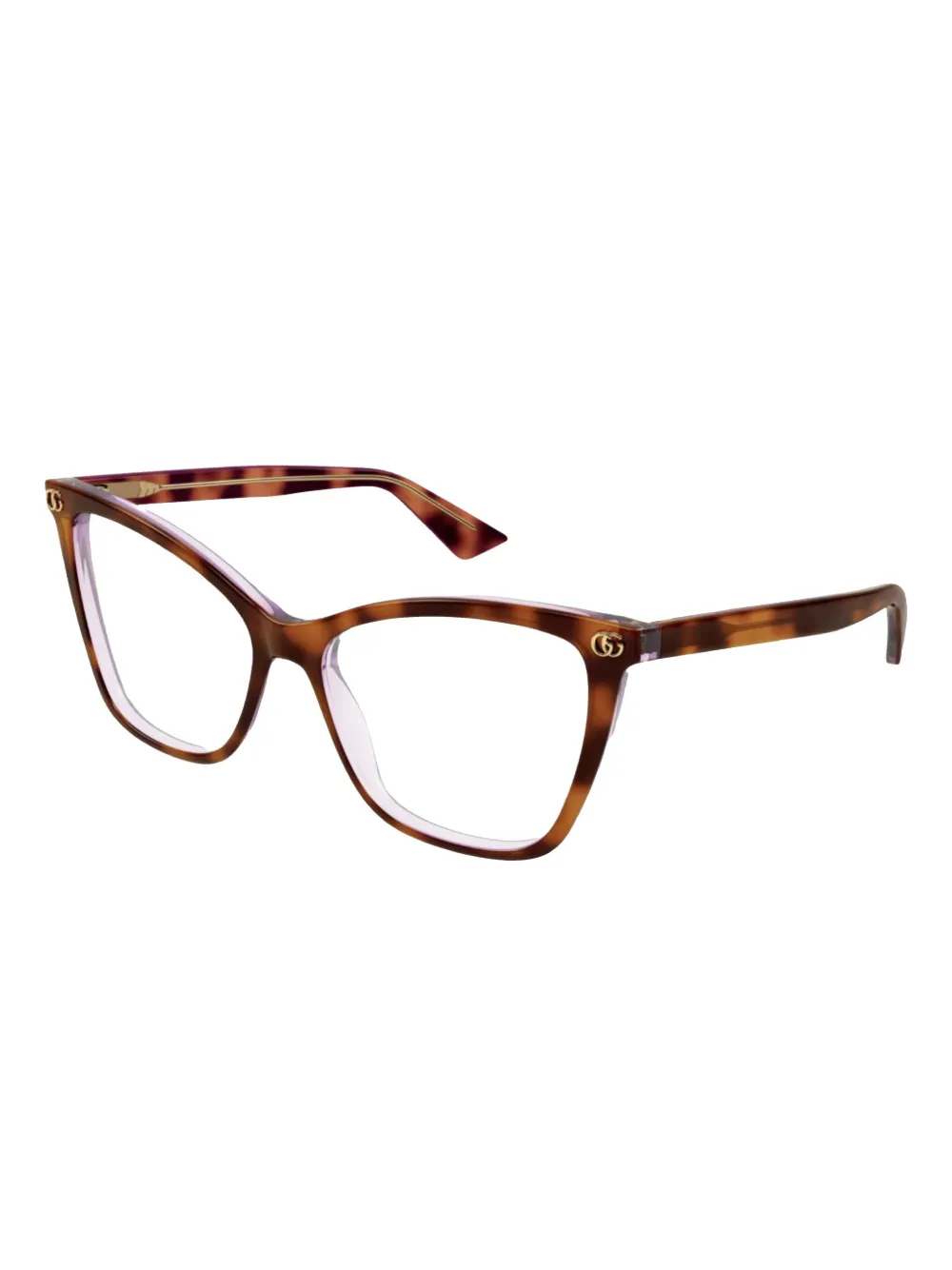 Gucci Eyewear Interlocking G glasses - Bruin