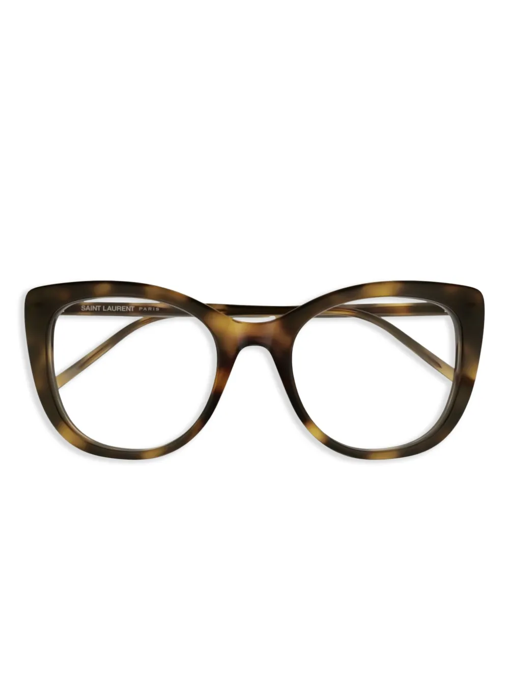 Saint Laurent Eyewear lunettes de vue à monture papillon | marron | Image 1