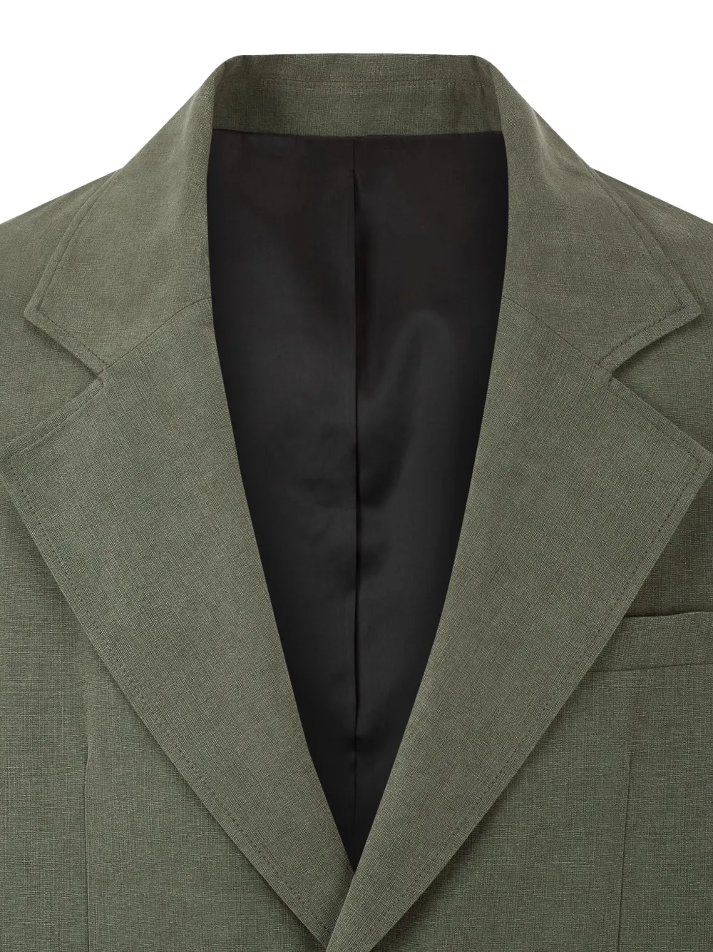 STUDIO TOMBOY Blazer met slub-textuur Groen