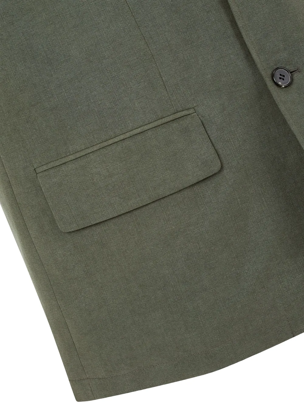 STUDIO TOMBOY Blazer met slub-textuur Groen