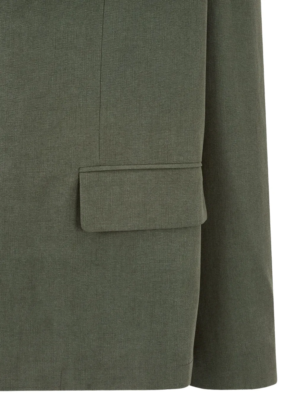STUDIO TOMBOY Blazer met slub-textuur Groen
