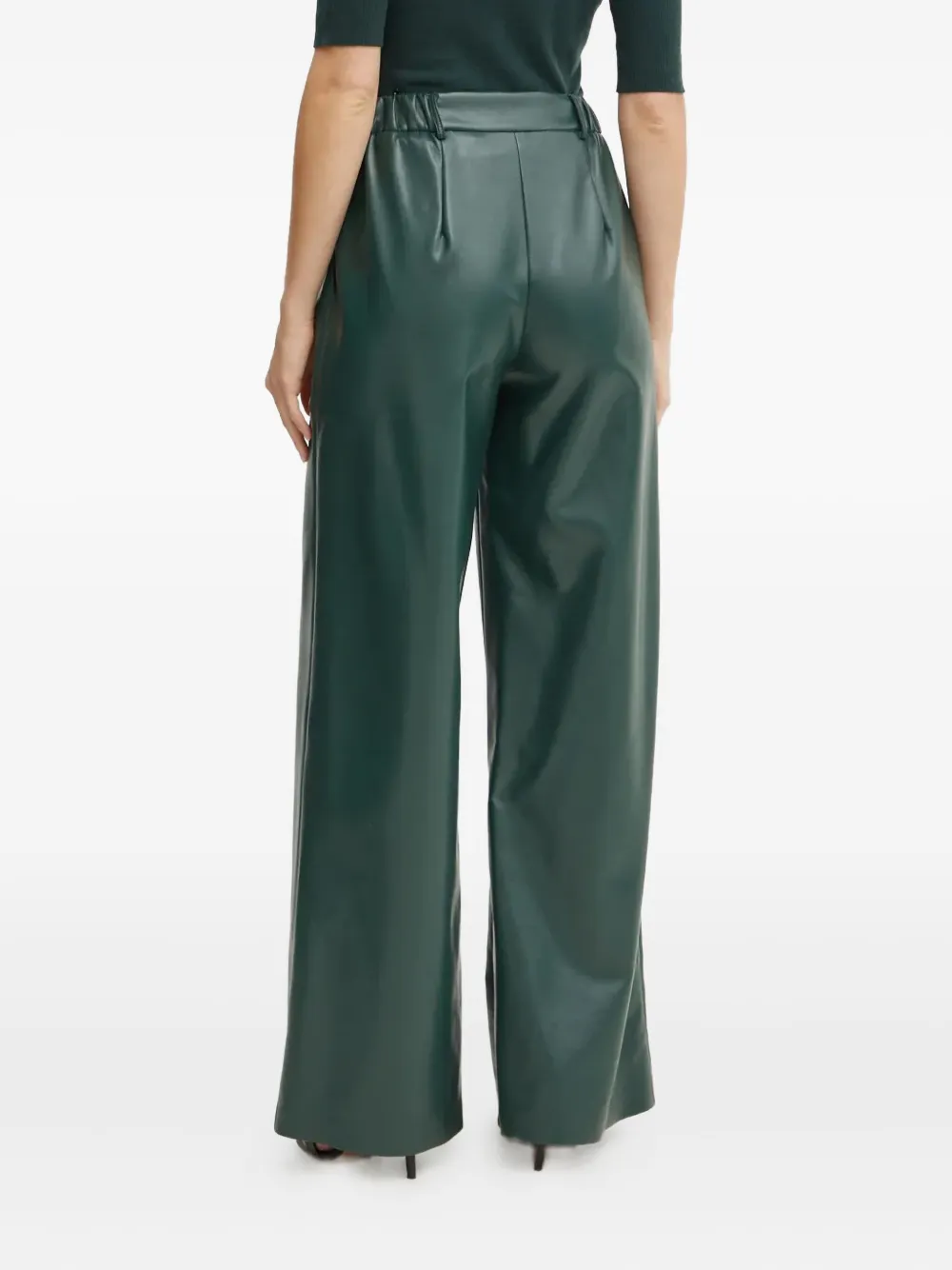 Simona Corsellini Drawstring Pocket Trousers In Green