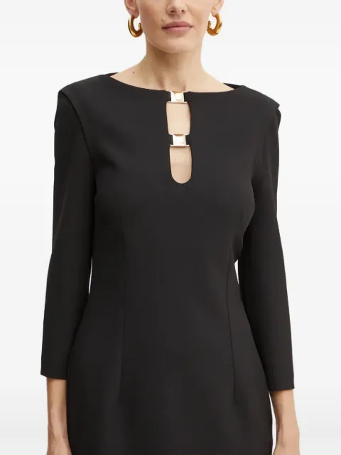 SIMONA CORSELLINI round-neck dress 