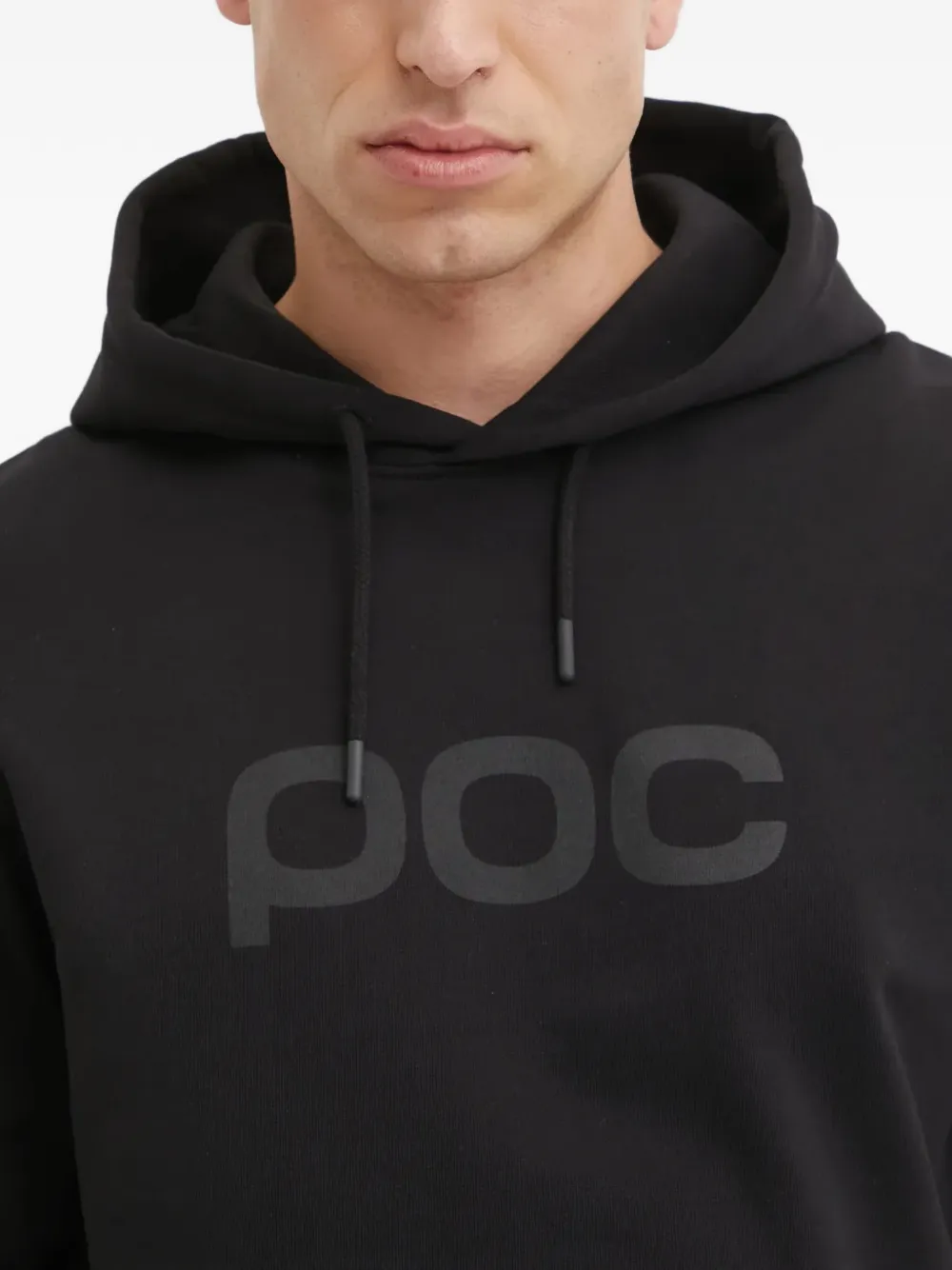 POC Hoodie met logo Zwart