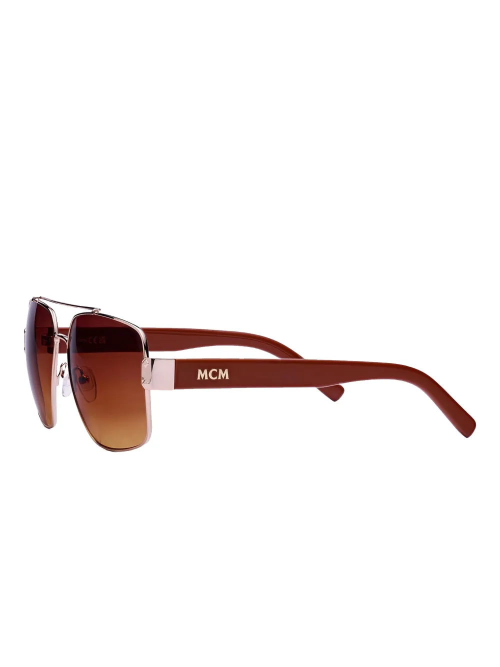 MCM navigator-frame sunglasses - Bruin