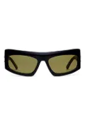 MCM oversize-frame sunglasses - Black