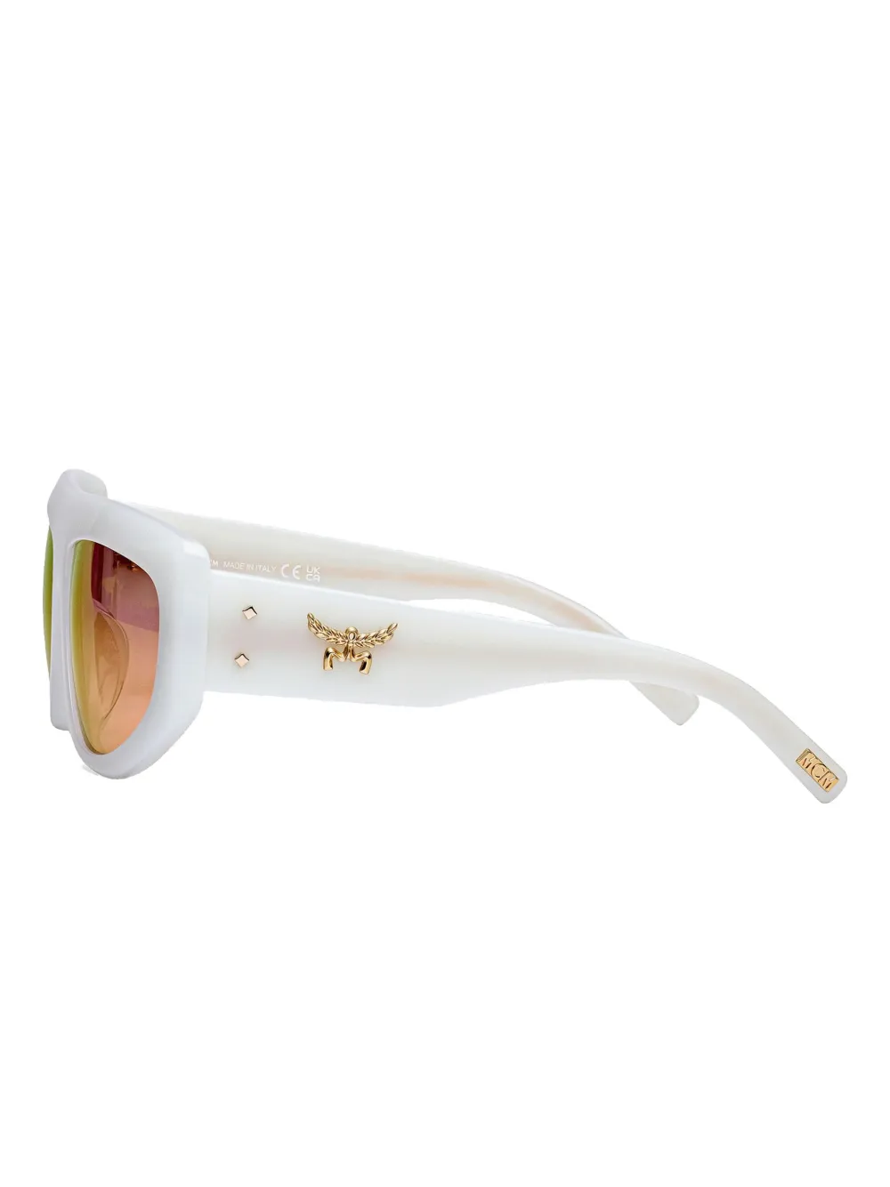 MCM square-frame sunglasses - Wit