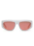 MCM square-frame sunglasses - White