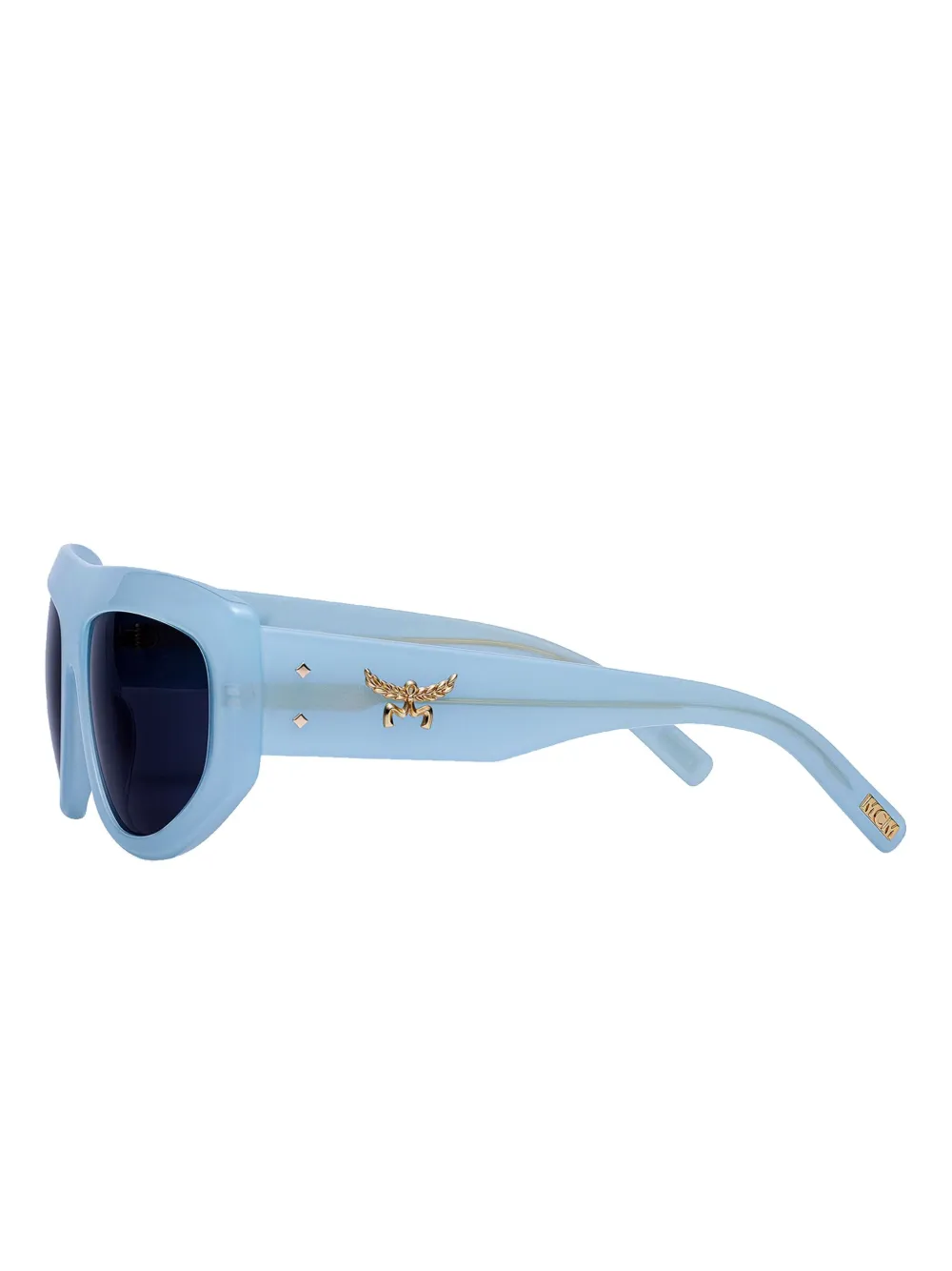 MCM square-frame sunglasses - Blauw