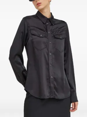Chemise Femme G Star Blanche - Taille XS (34 FR) - Coton - Occasion Très Bon état