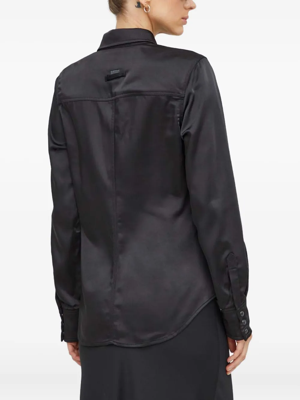 G-Star RAW Blouse met borstzak Zwart