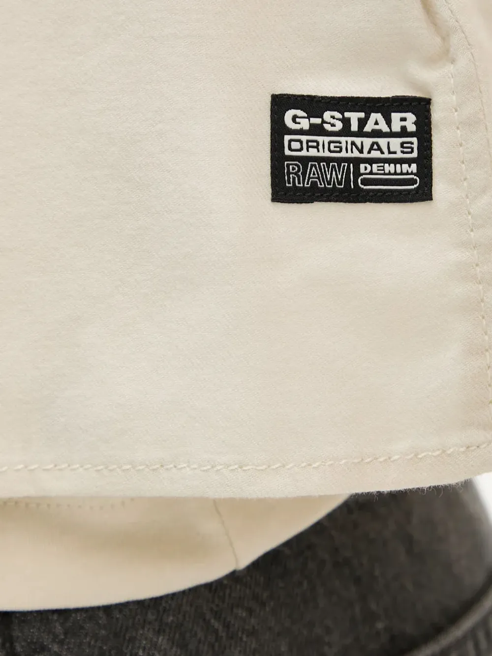 G-star Raw Pocket Buttoned Shirt In Neutral
