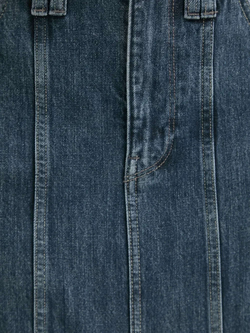 G-Star RAW Midi-rok met split Blauw