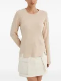 G-Star RAW ribbed side-split sweater - Neutrals