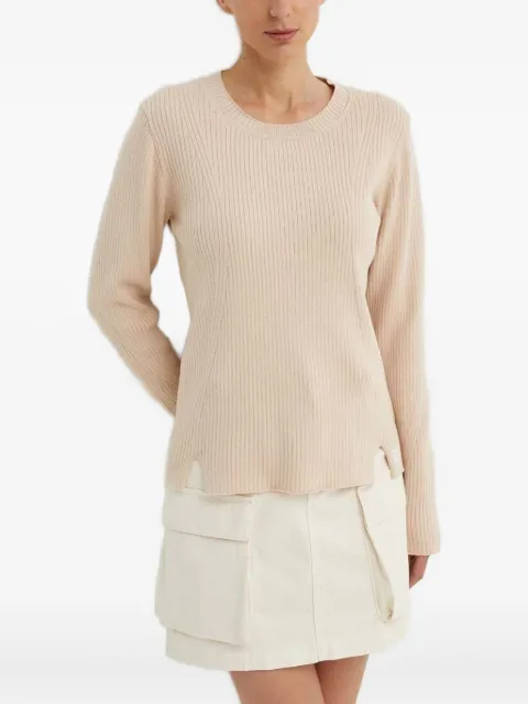 G-Star RAW ribbed side-split sweater