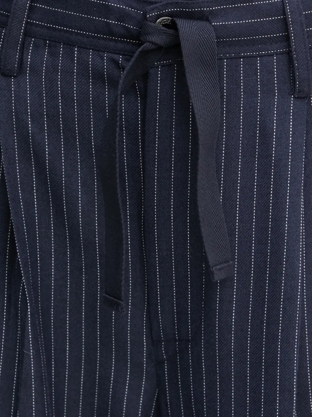 G-star Raw Striped Tie Trousers In Blue
