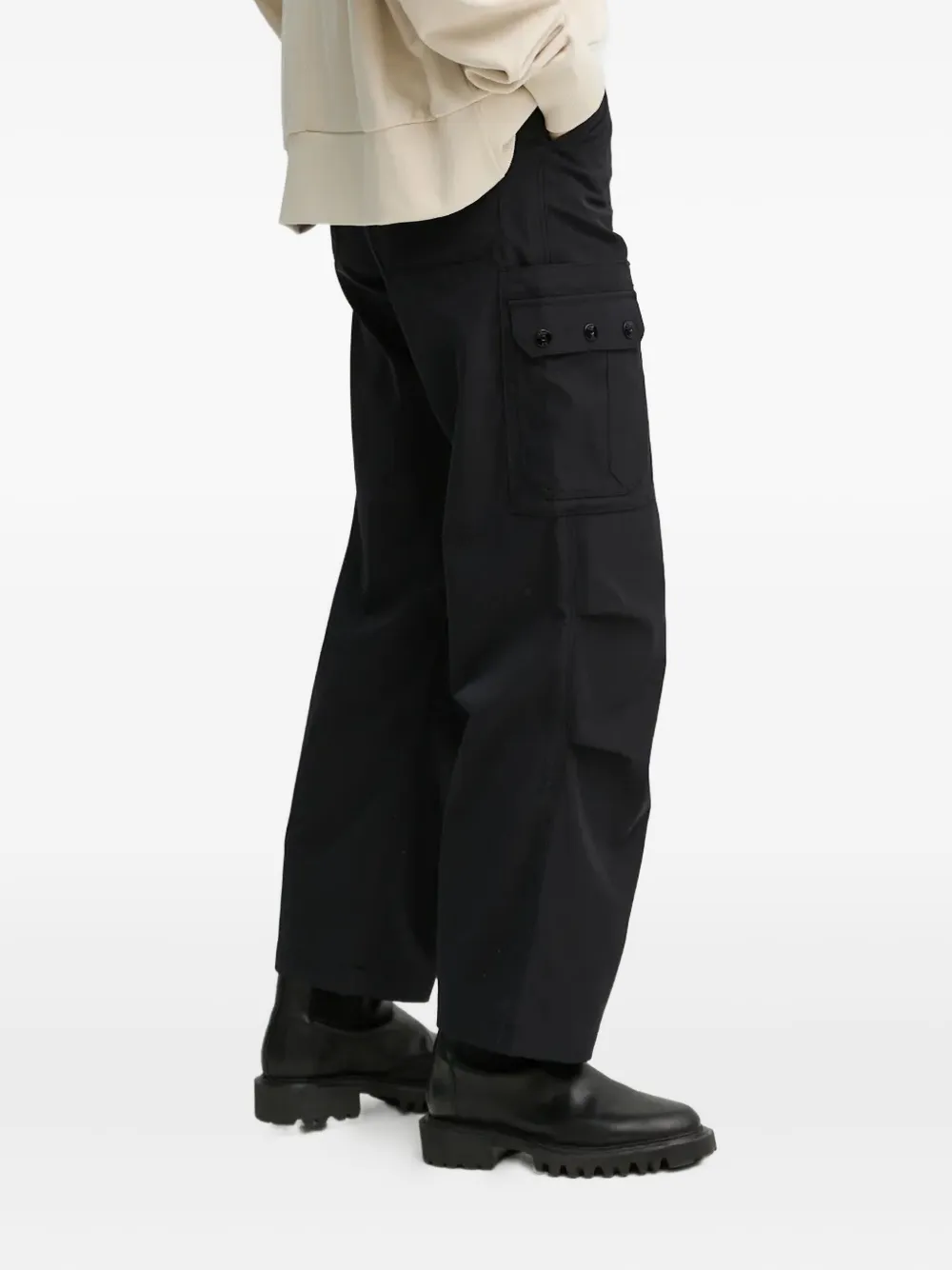 G-Star RAW Broek met cargo zak Zwart