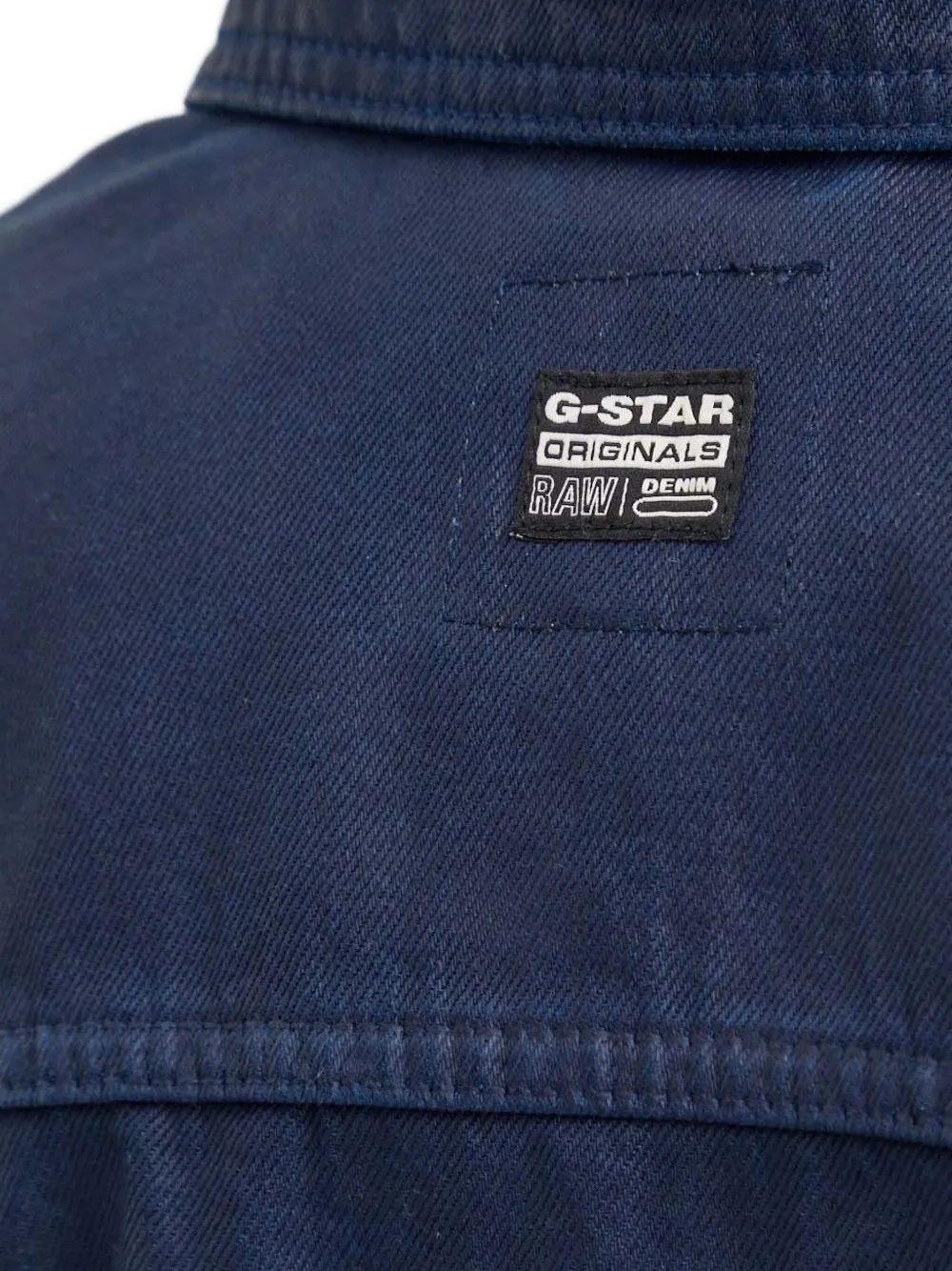 G-Star RAW Denim jack Blauw