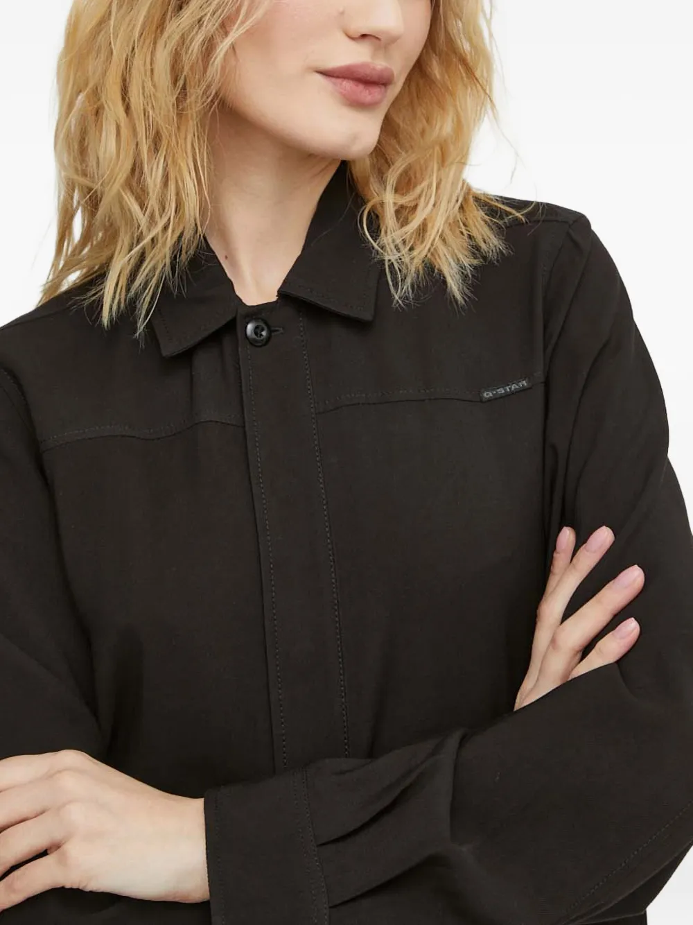 G-Star RAW Jumpsuit met logodetail Zwart