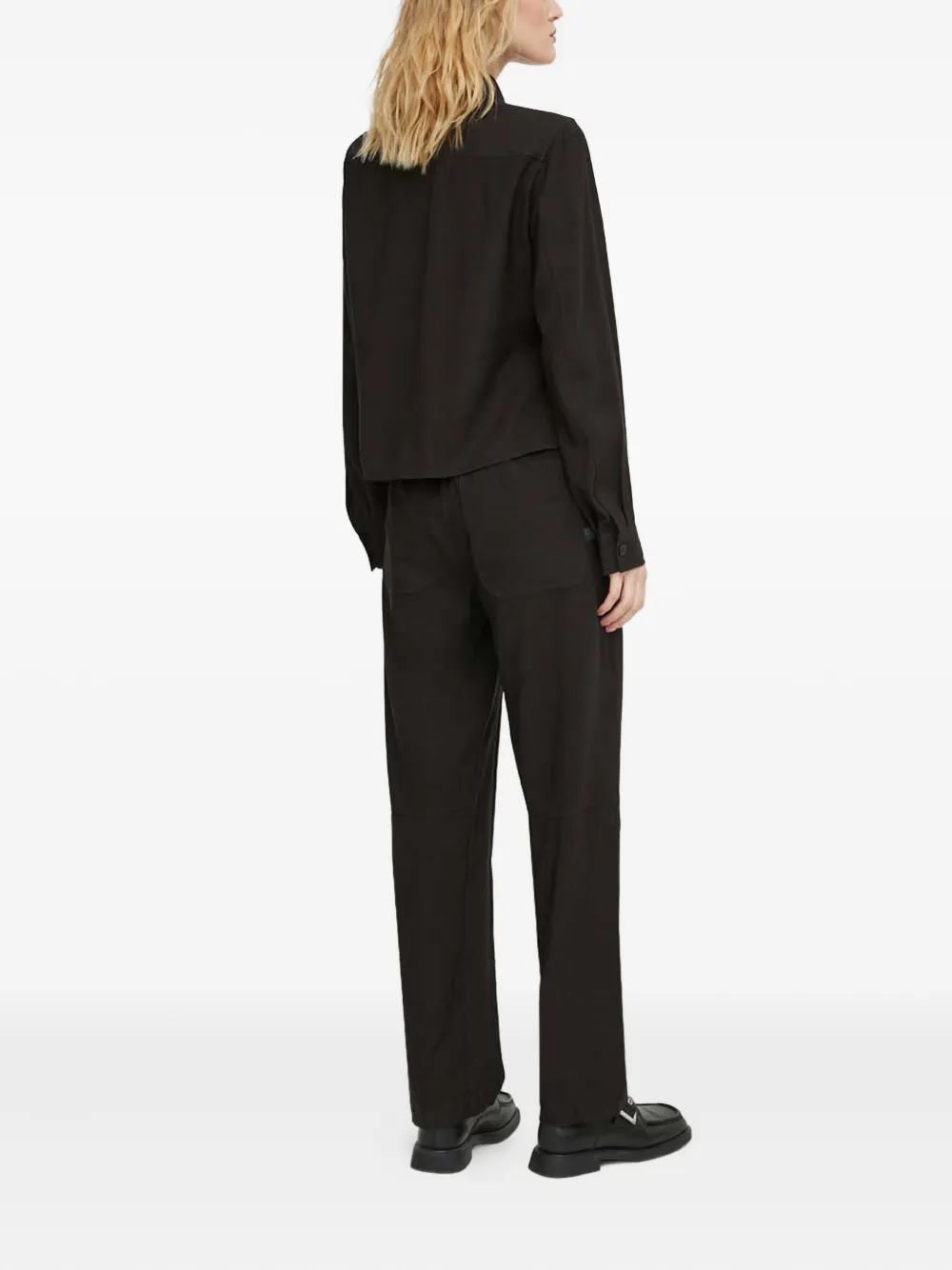 G-Star RAW Jumpsuit met logodetail Zwart