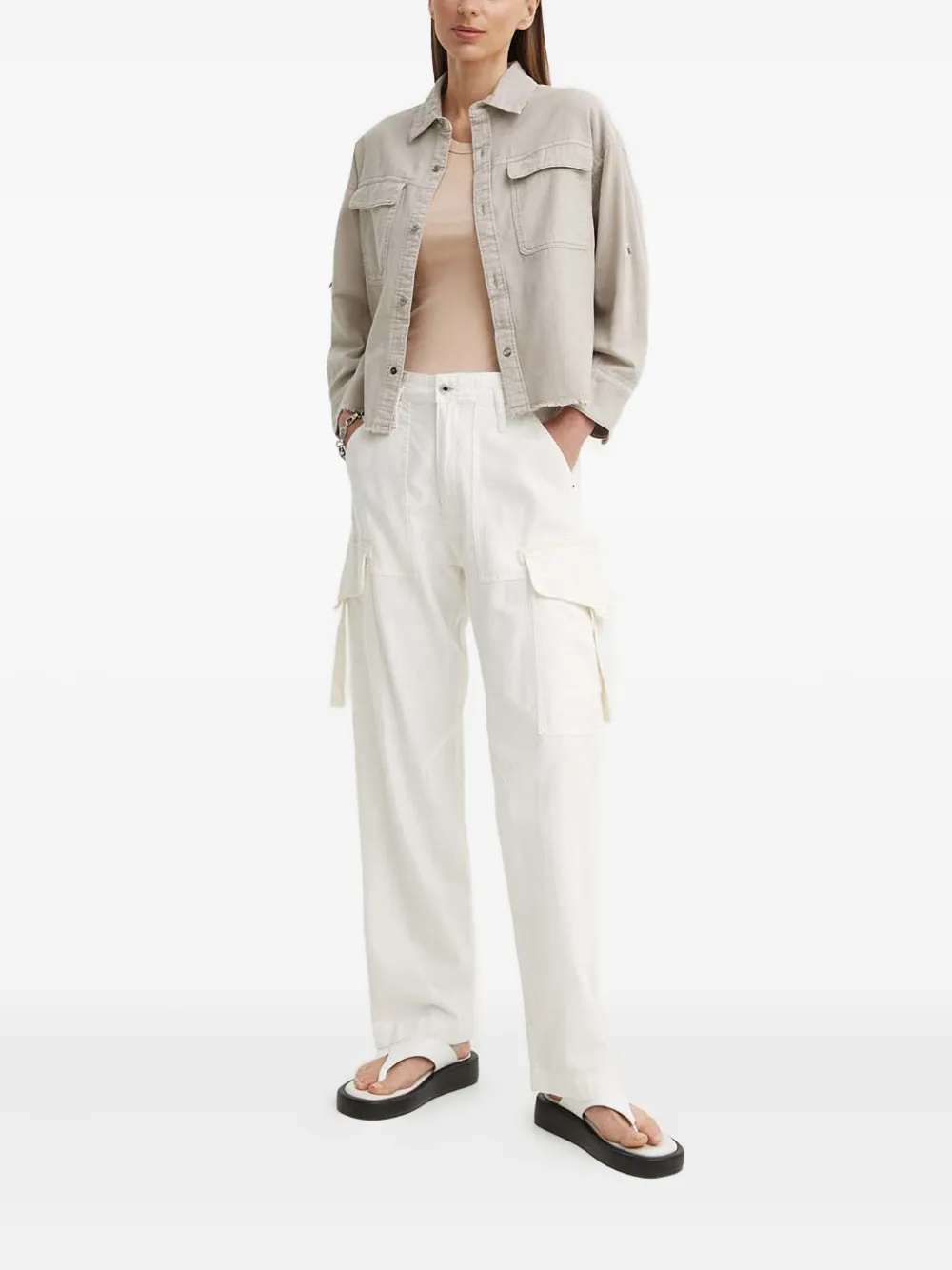 G-Star RAW cargo-pocket pants - Wit